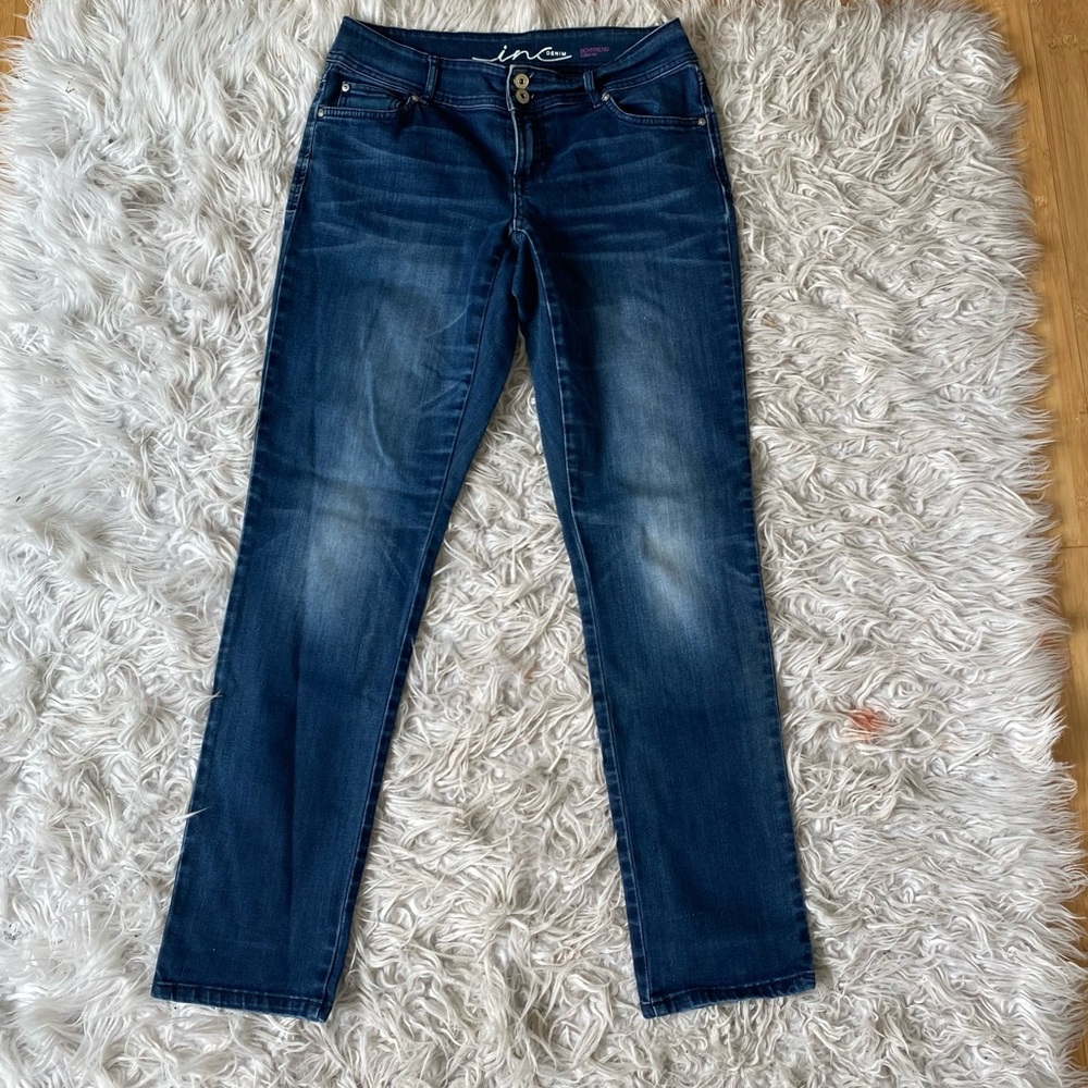 boyfriend curvy fit jeans